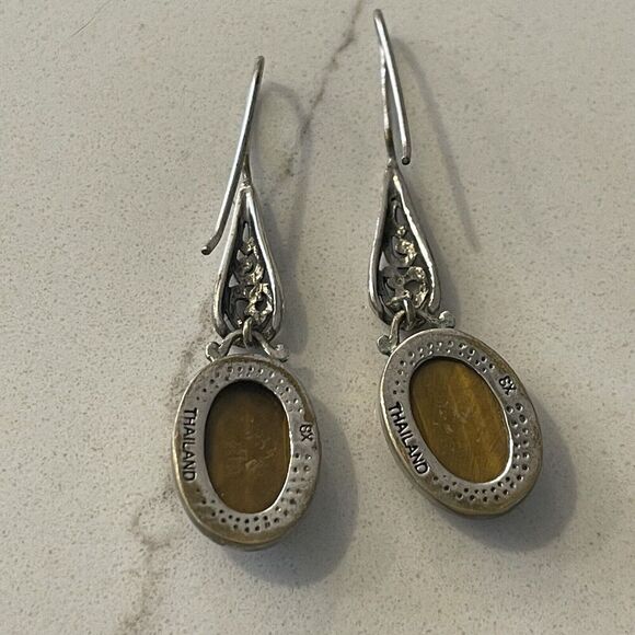 Lot of 3 Pairs Dangle Earrings Boho Glamour Formal - Picture 2 of 7